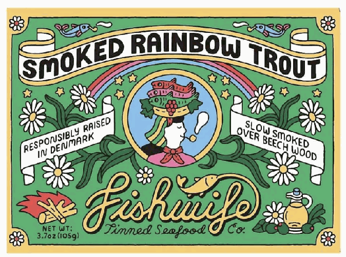 Fishwife Smoked Rainbow Trout 3.2oz