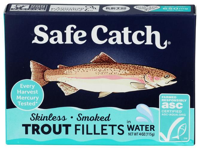 Safecatch Smoked Trout in Water