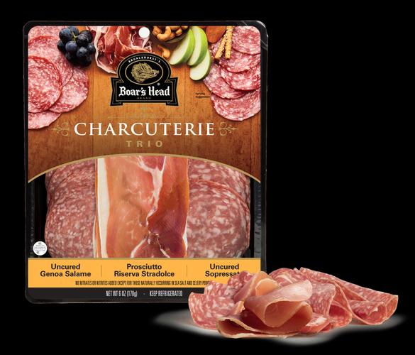 Boar's Head Charcuterie Genoa Salami, Procutto, SopressataTro