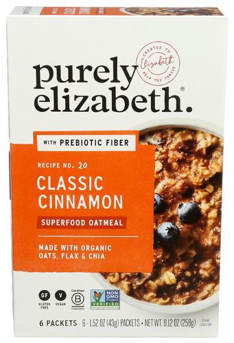 Purely Elizabeth Oatmeal Cinnamon Clssic.