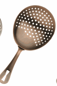 Barfly Julep Strainer Antique Copper
