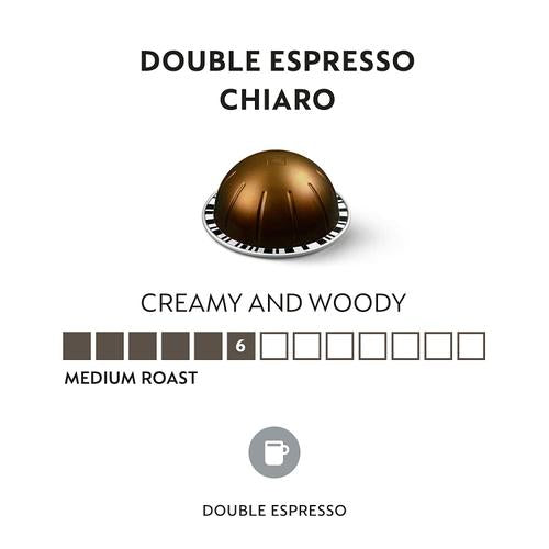Nespresso Vertuo Chiaro Double Espresso 8 80ml/2.7 fl oz
