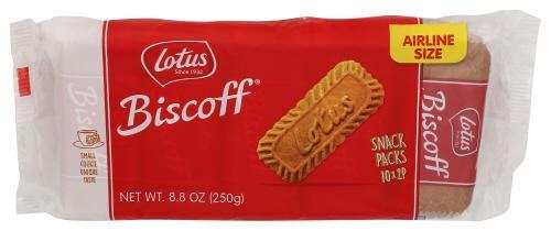 Biscoff Cookie Airline 2 PK 8.80oz