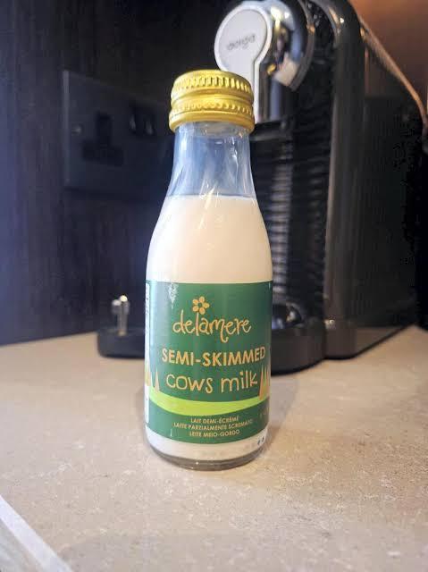 Inroom UHT Milk Delamere 97ml