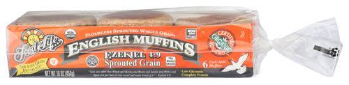 Food For Life Ezkl Sprouted Grain English Muffins 16oz