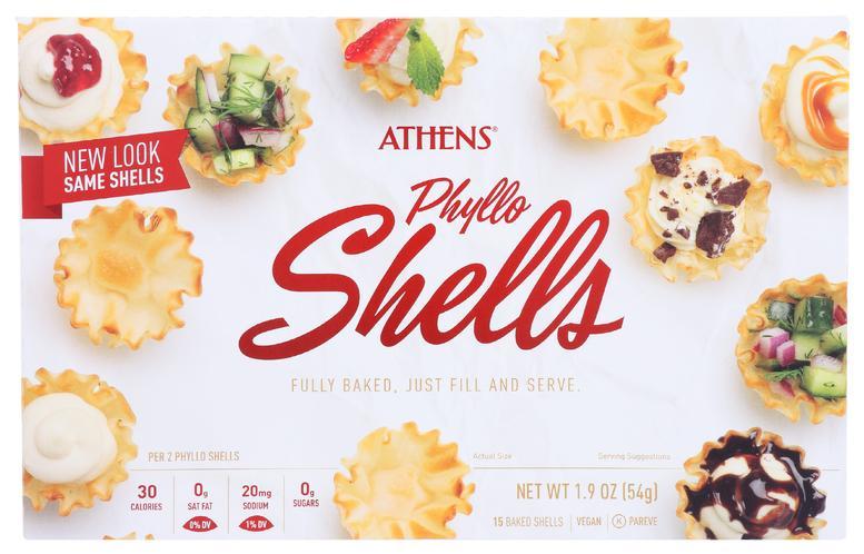 Athens Fillo Dough shell Mini 15ct 12oz