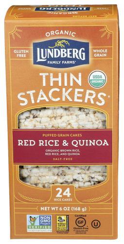 Lundberg Red Quinoa Cakes 6oz