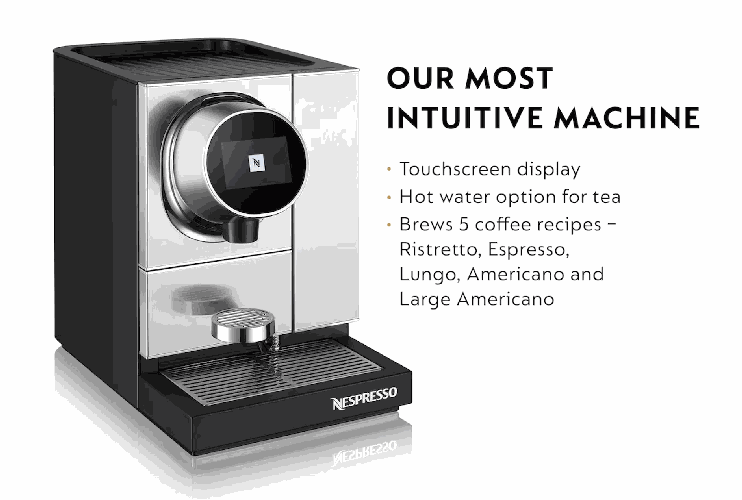 Nespresso Pro Momento Single Machine Direct Water
