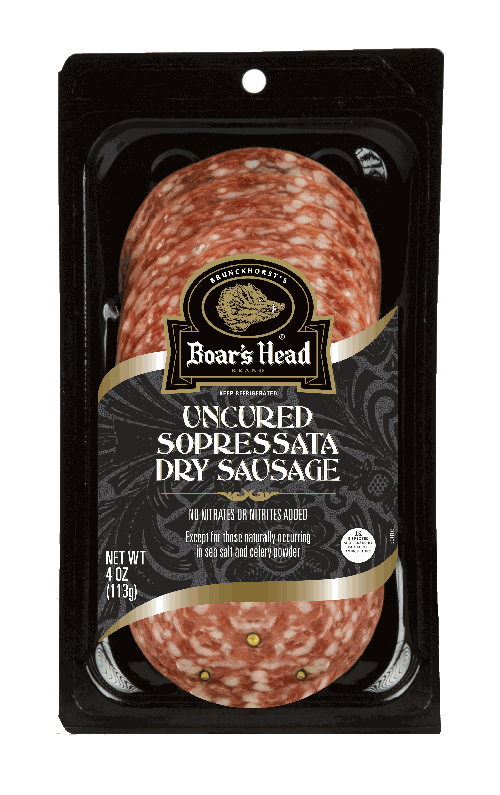 Boar's Head Sopressata Sliced 4oz