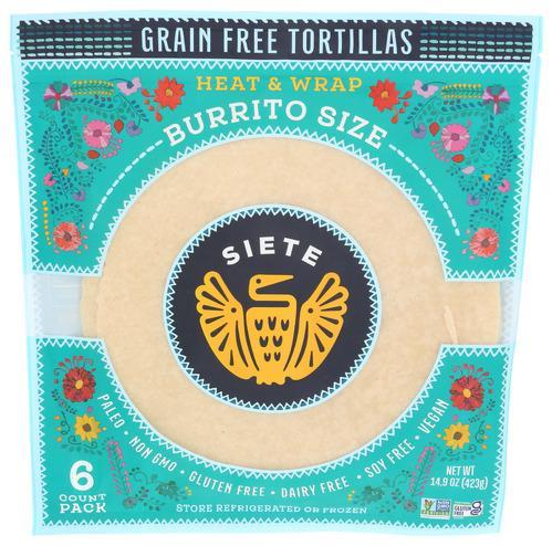 Siete Tortilla Burrito Size GF 14.9oz
