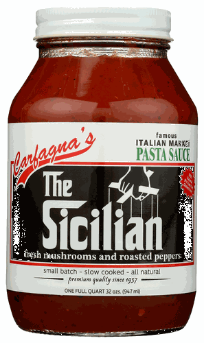 Carfagnas Pasta Sauce The Sicilian 32oz