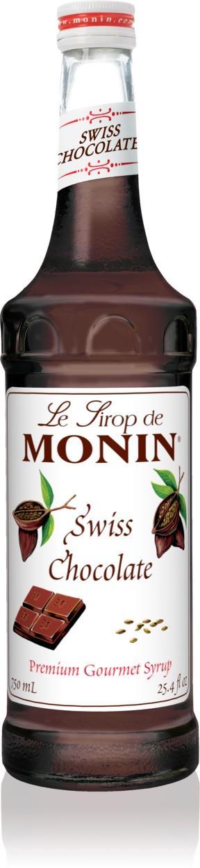 Monin Syrup Swiss Chocolate 750ml