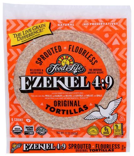 Food For Life Ezikiel Tortillas 8" org 12oz