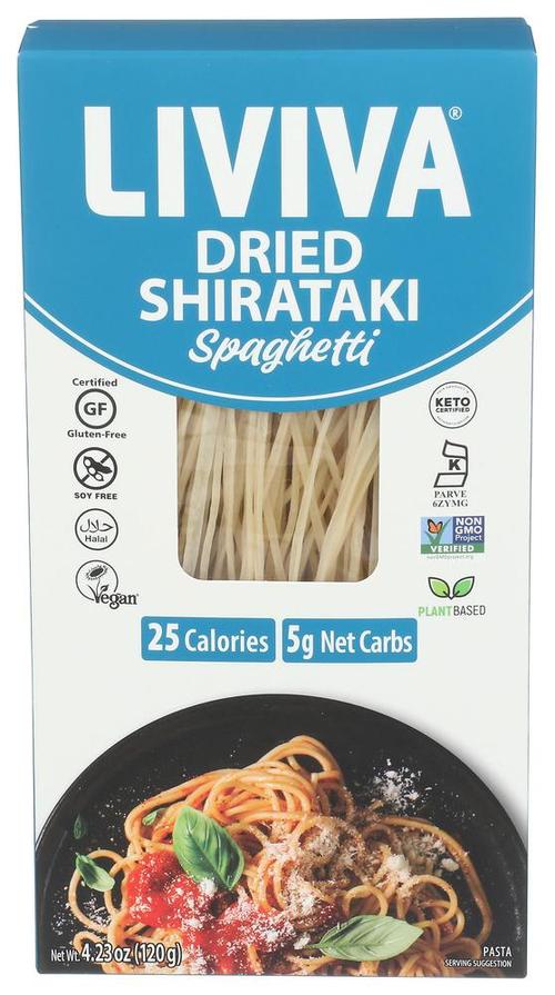 Liviva Spaghetti Dried Shirataki Low Carb