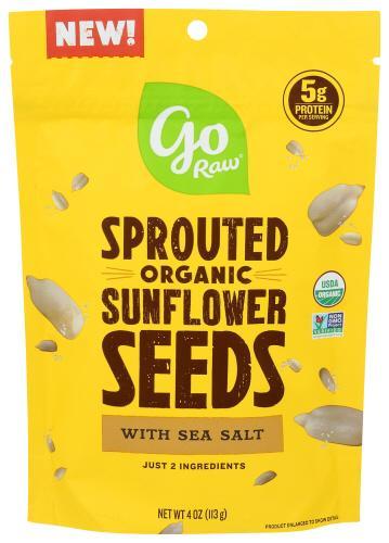 Go Raw Sprouted Sunflower Seeds 14oz