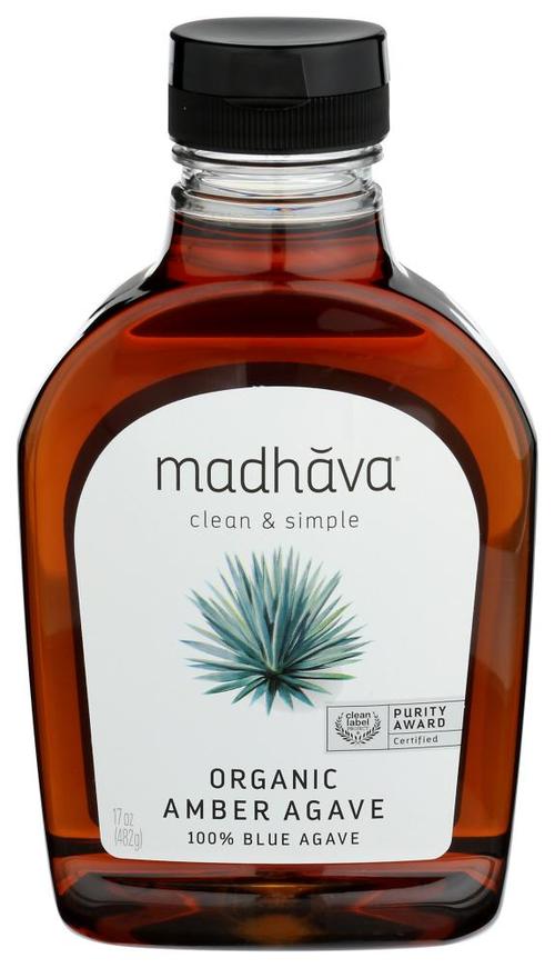 Madhava Nectar Amber Agave 17oz