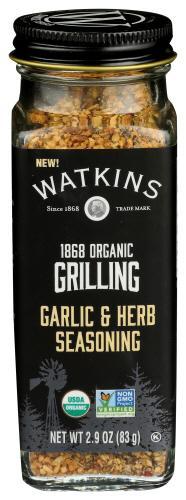 Watkins Seasoning Grilling Garlic & Herb 2.9oz