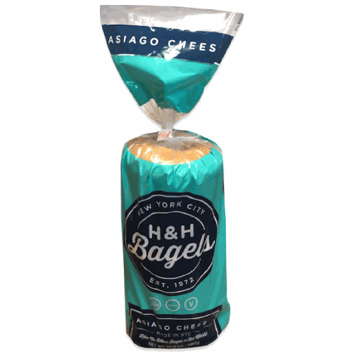H & H Asiago Bagel 6pc