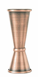 Barfly Jigger 1x2oz Antique Copper