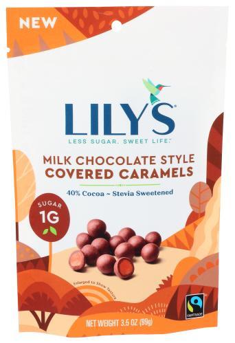 Lilys Caramel Covered Milk Chocolate 3.5oz