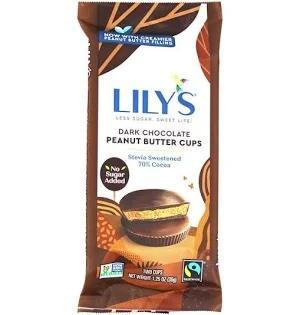 Lilys Dark Choc Peanut Butter Cup 1.25oz