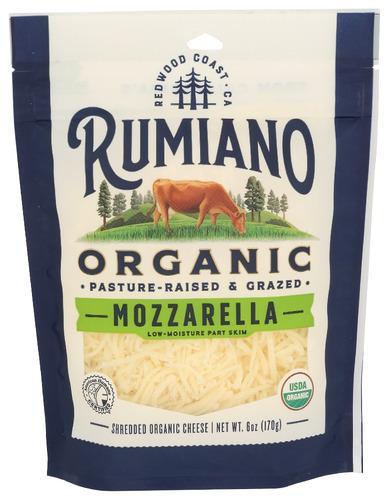 Rumiano Mozzarella Shredded Org 6oz