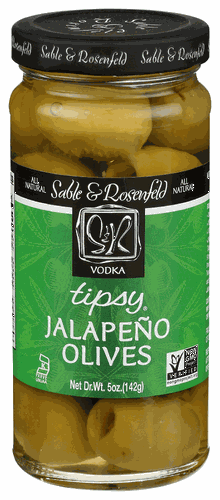 Sable & Rosenfeld Tipsy Olive Stuffed with Jalapeno 5.3oz