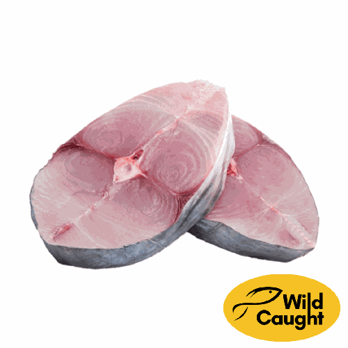 King Fish Steaks 8/10oz Frozen