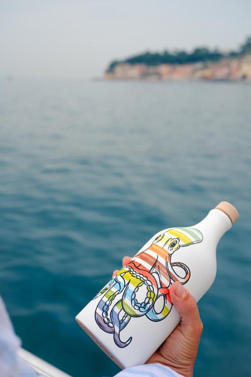 Muraglia Olive Oil Lobster Ceramic Bottle 500ml