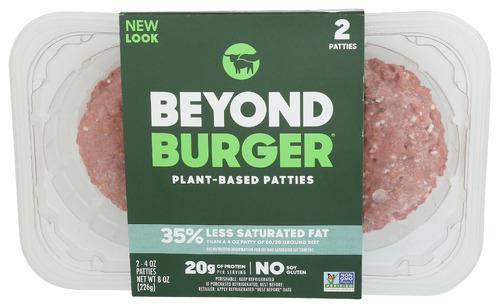 Beyond Meat Plant Based Beefy Burger x 2 8oz