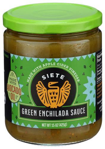 Siete Sauce Enchilada Green 15oz