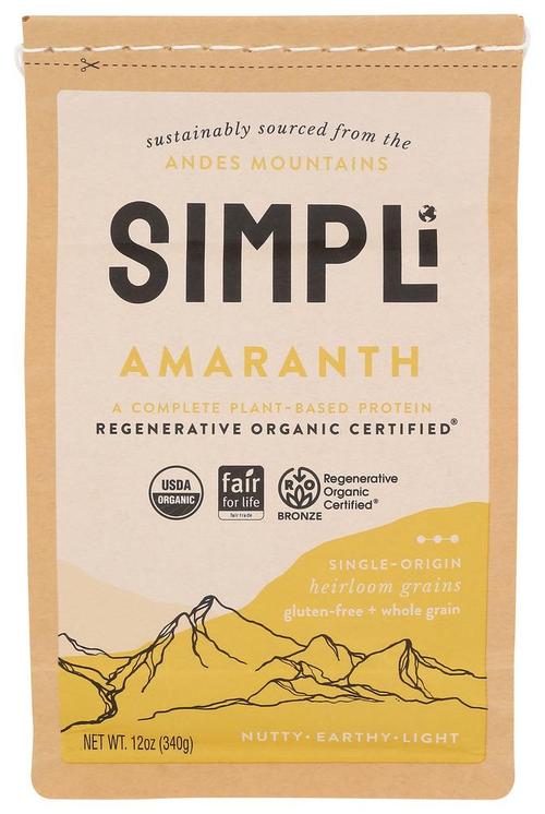 Simpli Amaranth Regenerative Org 12oz