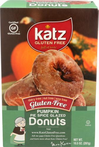 Katz Donut Pumpkin Spice Gluten Free 11.3oz