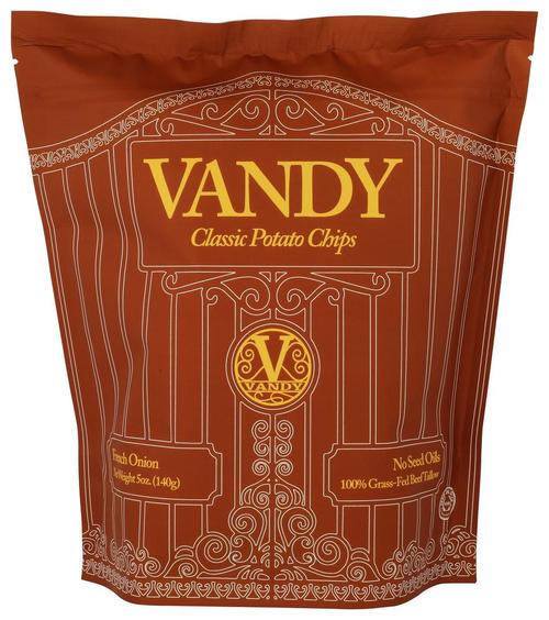 Vandy Potato Chips French Onion 5oz