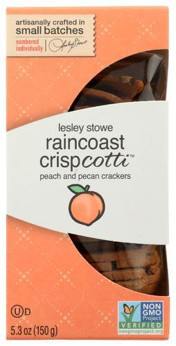 Raincoast Crisps Cotti Peach Peacan 5.3oz