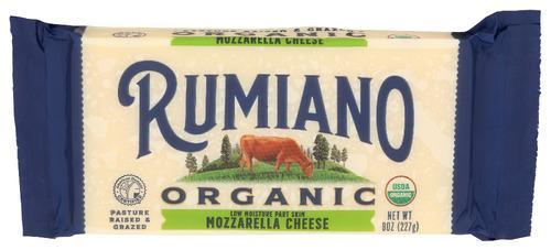 Rumiano Mozzarella Org Cheese 8oz