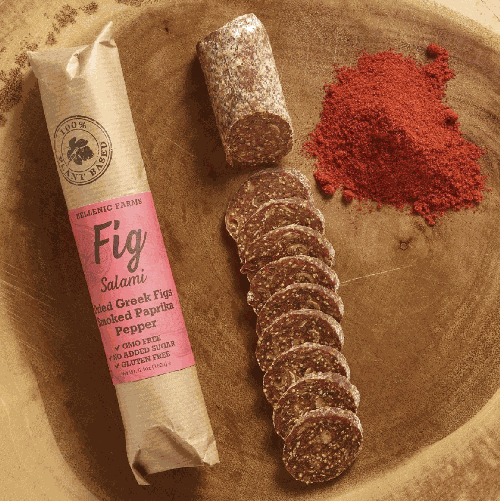 Hellenic Farms Fig Salami Smoked Paprika 6.4oz