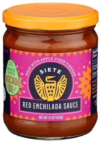 Siete Sauce Enchilada Red 15oz