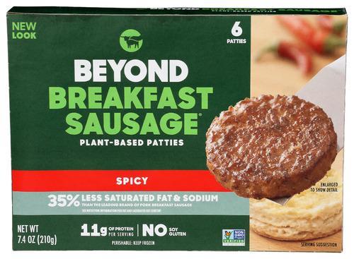 Beyond Meat Spicy Sausage Patties 6 Pack 7.4oz