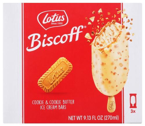 Biscoff Ice Cream White Choc x 3 9.13oz