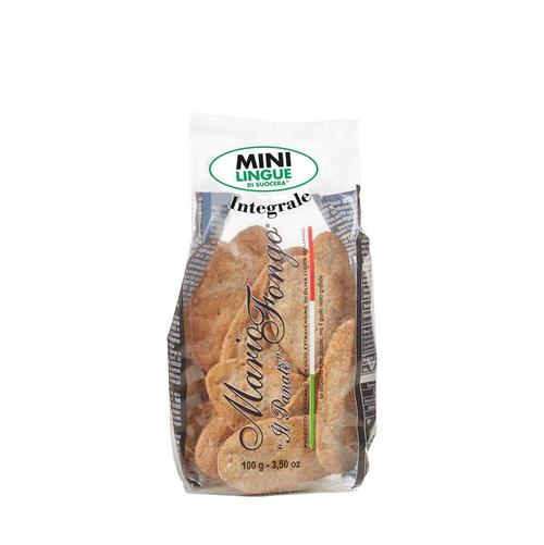 Mario Fongo Mini Flat Bread Wholemeal 100g 3.5oz