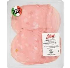 Salumi Italiani - Mortadella Pistachio slices 4oz