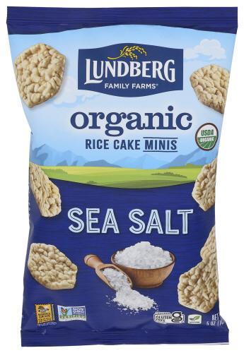 Lundberg Rice Cake Sea Salt 5oz