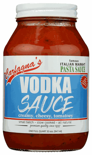 Carfagnas Pasta Sauce Vodka 32oz