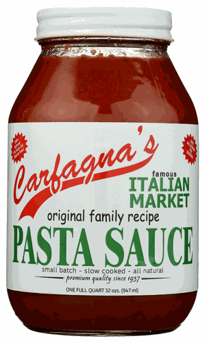 Carfagnas Pasta Sauce Original 32oz