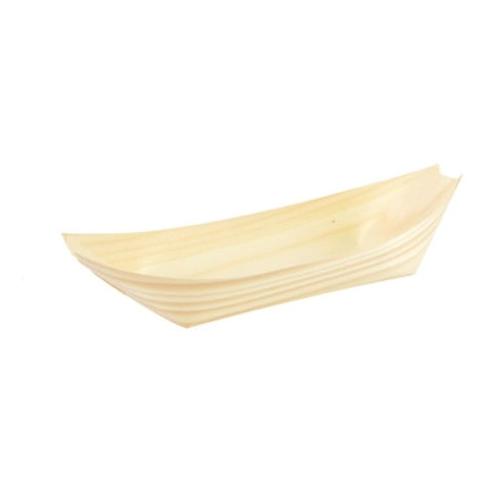 Medium Wooden Boat 6.2"