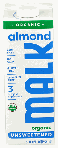 Malk Almond Unsweetened shelf 32oz