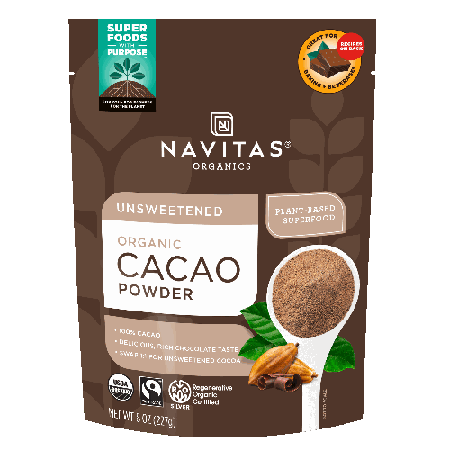 Navitas Cocao Powder Organic 8oz