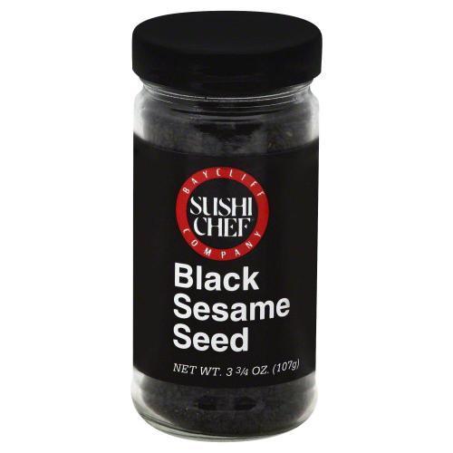 Sushi Chef Sesame Seeds Black 3.75oz (107g)