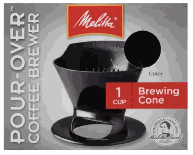 Melitta 1 Cup pour over Coffee Brew Cone